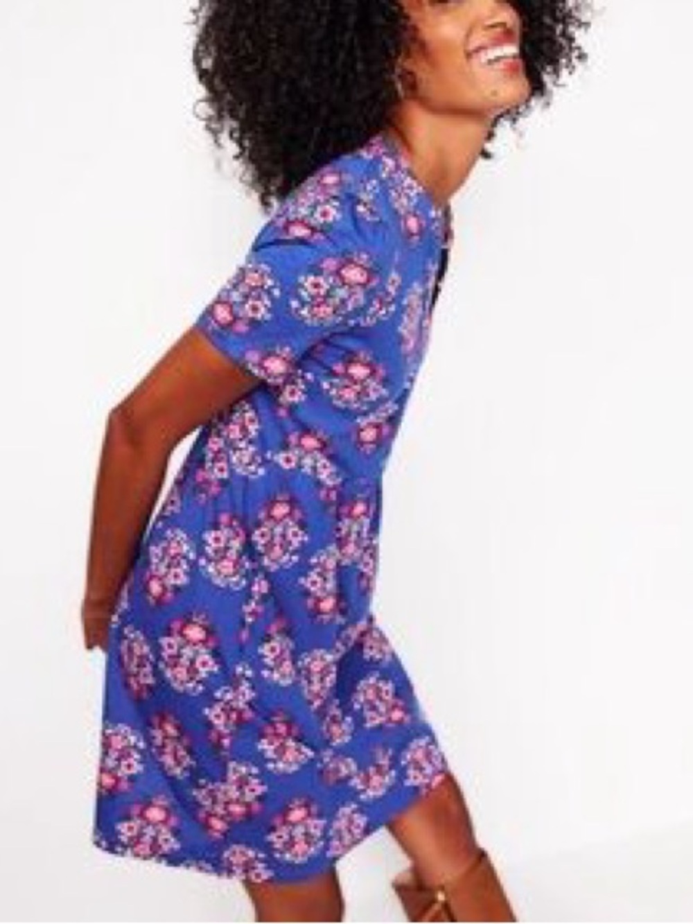 Boden | Cotton Floral Dress